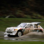 Peugeot 205 Turbo 16 von Michèle Mouton im Jahr 1986