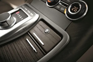 Die Mittelkonsole des Range Rover Sport Luis Trenker Fashion Edition