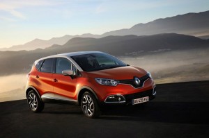 Renault Captur in der Farbe Orange