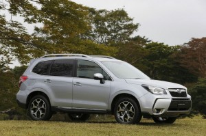 Das Exterieur des neuen Subaru Forester (Seitenpartie)
