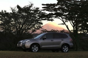 Subaru Forester Modellgeneration 2013 in der Seitenansicht