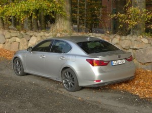 Der Testwagen Lexus GS 450h F-Sport mit 345 PS