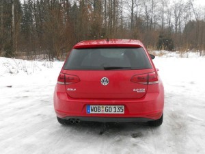 VW Golf 4Motion (2013) in der Heckansicht