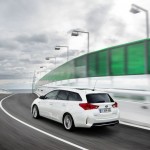 Die Heckpartie des Toyota Auris Touring Sports