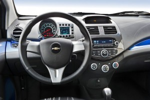 Das neue Cockpit des neuen Chevrolet Spark
