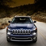 Die Frontpartie des neuen Jeep Cherokee