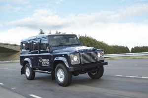 Land Rover Electric Defender 2013 bei Tests