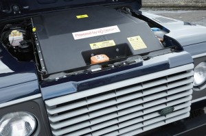 Die Elektroversion des Land Rover Electric Defender
