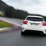 Mercedes-Benz A 45 AMG in der Heckansicht