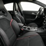 Das Interieur des Mercedes-Benz A 45 AMG