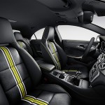 Der Innenraum des Mercedes-Benz CLA Edition 1
