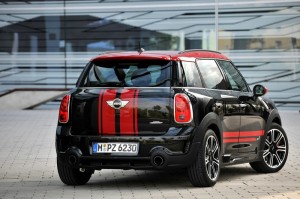 Die Heckpartie des Mini Paceman John Cooper Works