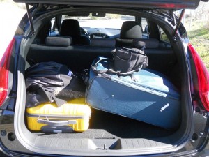 Der Kofferraum des Nissan Juke Nismo mit 251 Liter Volumen