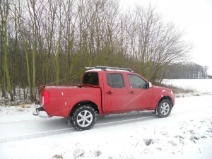 Nissan Navara 2013 in der Seitenansicht