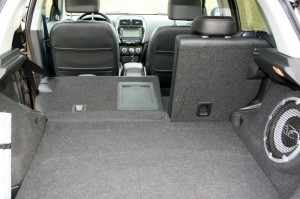 Der Kofferraum des Peugeot 4008