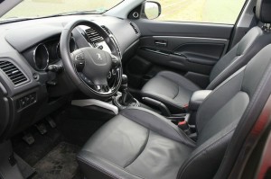 Der Innenraum des Peugeot 4008 mit Lederausstattung