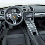 Das Cockpit des Porsche Cayman Typ 981c
