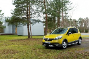 Renault Scenic Xmod in der Frontansicht