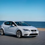 Seat Leon Ecomotive 1.4 TSI in Weiß Exterieur Bilder
