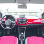 Das Armaturenbrett des Volkswagen Cross Up