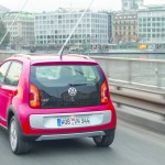 Volkswagen Cross Up in der Heckansicht