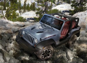 Jeep-Wrangler Rubicon 10th Anniversary Edition im Gelände