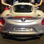 Alfa Romeo 4C in der Heckansicht - Genfer Autosalon 2013