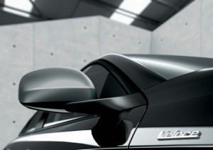 das Außenspiegel des Alfa Romeo Giulietta in der Ausstattungslinie Veloce