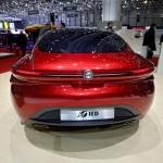 Alfa Romeo Gloria Concept in der Heckansicht - Genfer Autosalon 2013