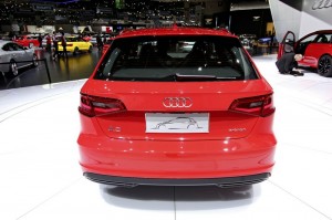 Audi A3 Sportback E-Tron auf dem Genfer Autosalon 2013