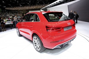 Präsentation des Audi RS Q3 auf Genfer Autosalon 2013