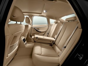 Die hinteren Sitze des BMW 3 Gran Turismo