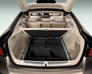 Der Kofferraum des BMW 3 Gran Turismo