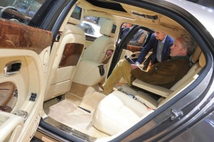 Viel Platz und Luxus für Bentley Mulsanne Passagiere