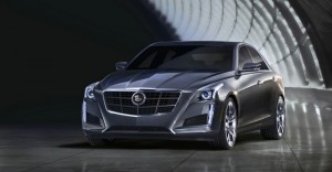 Die Frontpartie des neuen Cadillac CTS