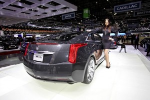 Cadillac ELR auf der 2013-er Genfer Automesse
