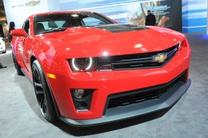 Chevrolet Camaro ZL1 Auftritt auf der Motorshow in New York