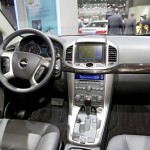 Der Innenraum des überarbeiteten Chevrolet Captiva