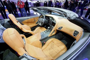 Der Innenraum des Corvette Stingray Cabriolet