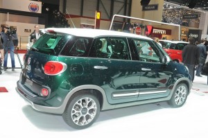 Fiat 500L Trekking auf der 2013-er Genfer Automesse