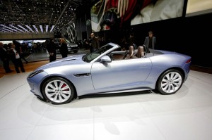 Präsentation des Jaguar F-Type auf Genfer Autosalon 2013