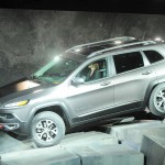 Jeep Cherokee Auftritt auf der Motorshow in New York