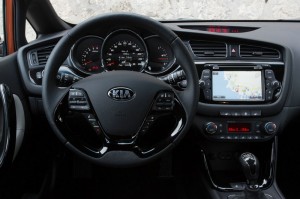 Das Cockpit des neuen Kia Pro Ceed