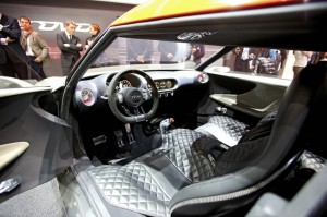 Der Innenraum der Kia Studie Provo