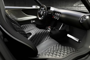 Das Interieur der Kia Studie Provo
