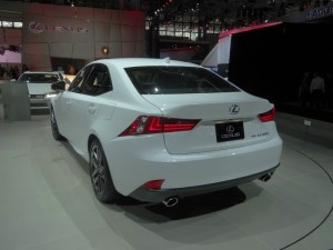 Lexus IS 250 F-Sport auf der New York Auto Show 2013