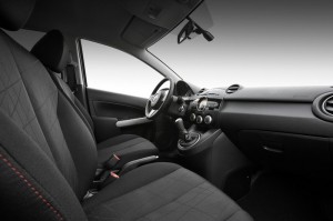Der Innenraum des Mazda2 Kenko