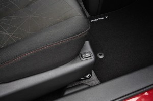 Das Interieur des Mazda2 Kenko