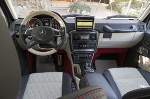 Der Innenraum des Mercedes-Benz G 63 AMG 6x6