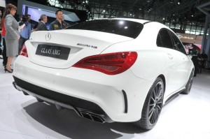 Mercedes-Benz CLA 45 AMG auf der New York Auto Show 2013